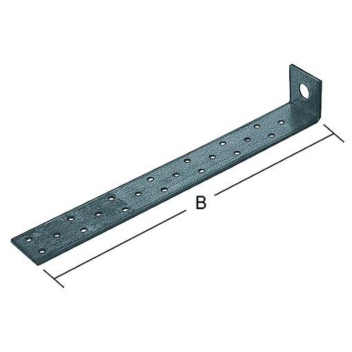 Betonflachstahlanker 40 x 300 x 40 x 2